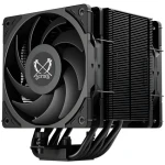 Scythe Mugen 6 Dual Fan Black Edition / Chladič CPU / 2× 120 mm PWM / 300-2000 rpm / LGA1700 / AM5 (SCMG-6000DBE)