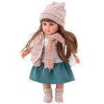 Mamido Bábika Sweet Angel v zimnom oblečení s doplnkami 36 cm