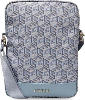 Guess Guess Taška GUTB10HGCFSEB 10" Modrý/blue GCube Stripe Tablet Bag