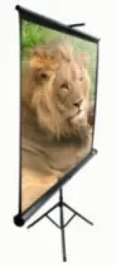 ELITE SCREENS plátno mobilná trojnožka 85" (1:1) čierna / 152.4 x 152.4cm / zisk 1.1 (T85UWS1)