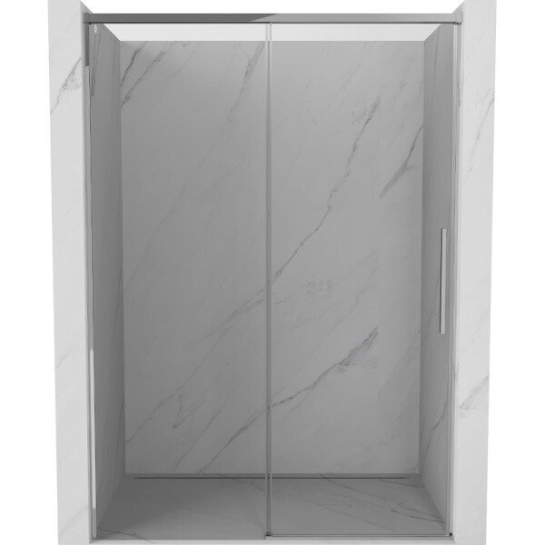 MEXEN/S - Rox posuvné sprchové dvere 140, transparent, chróm 8C2-140-000-01-00