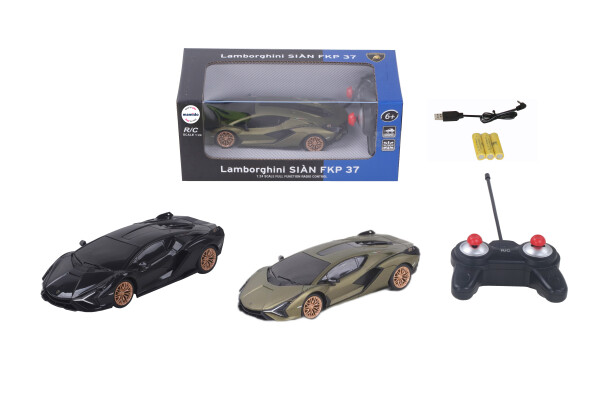 Mamido Mamido Auto na diaľkové ovládanie LAMBORGHINI SIAN FKP 37 R/C 1:24 čierne