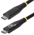 StarTech USB-C USB4 čierna / Kábel USB-C / 2 m / 20 Gb/s / 240 W / 4K 120 Hz (CC2M20GUSB4TP)