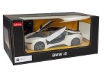 Mamido Športové autíčko BMW i8 Rastar na diaľkové ovládanie RC s automatickými dverami 1:14 biele