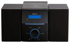 Denver MCA-240 čierna / Mikrosystém CD prehrávač a FM / 2 x 20W (5706751074479)