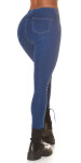 Sexy Highwaist Skinny Jeans with glitter detail denimblue