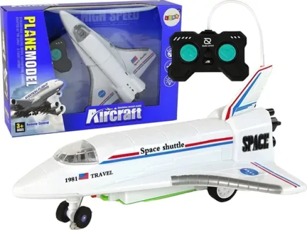 LEANTOYS RC lietadlo Pilot biele