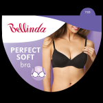 Dámska mäkká vystužená podprsenka PERFECT SOFT BRA - Bellinda - čierna 85 B