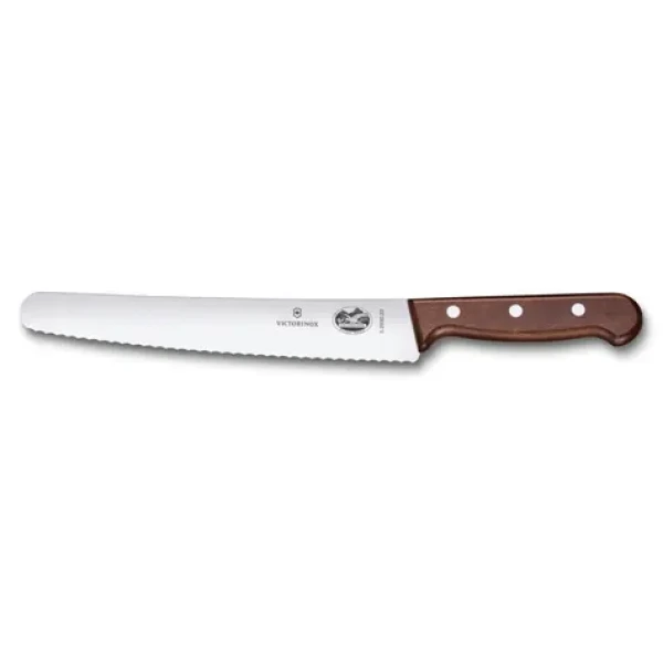 VICTORINOX Nôž na chlieb 22 cm s drevenou rukoväťou (5.2930.22G)