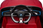 Mamido Mamido Elektrické autíčko BMW i4 červené 12V7Ah EVA kolesá ECO Koža