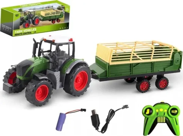Madej RC traktor s prívesom