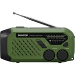 Sencor SRD 1000SCL GR zelená / Prenosné rádio / FMAM / 2000 mAh (8590669345939)