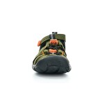 Keen seacamp dark olive/gold flame (cnx) barefoot sandále 36 EUR