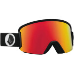 Snowboardové okuliare Volcom GARDEN GLOSS BLACK/RED CHROME (VG0122100) Jedna velikost