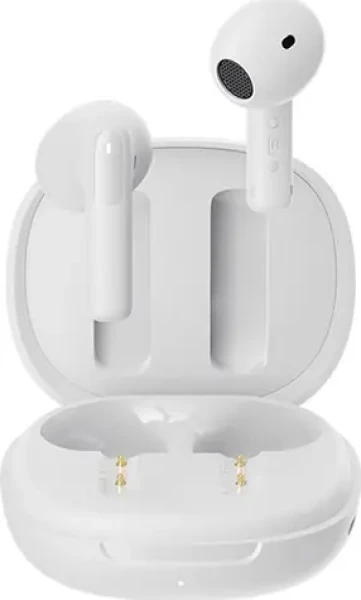 QCY Ailybuds E20 HT13 biela / Bezdrôtové slúchadlá s mikrofónom / TWS / Bluetooth 5.4 / IPX4 / dobíjací box (6957141409855)