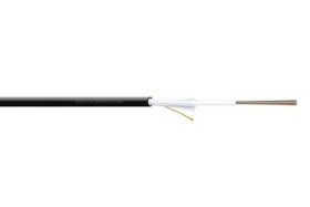 Digitus Fiber Optic Installation Cable, OM3, 8 Fibers, Indoor/Outdoor, AI-DQ(ZN)BH8G50/125µ Multimode, Length 1m (DK-35081/3-U)