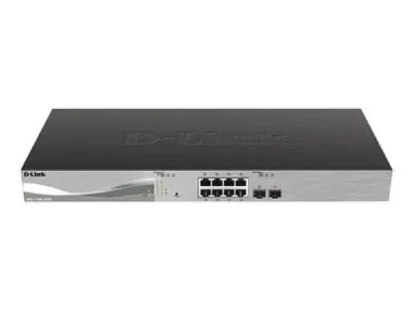 D-Link DXS-1100-10TS / Switch / 10- Port 10/100/1000 Mbps / 8x gigabit / 2x gigabit/SFP+ (DXS-1100-10TS)
