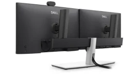 DELL MDS26 čierna / Stojan pre dva monitory / VESA 100×100 / 19 "-27" / náklon -5 ° +21 ° / otočenie -90 ° +90 ° (482-BBFS)