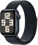 Apple Watch SE 2023 GPS + Cellular 40mm Midnight Alu Sport Loop Čierny (MRGE3QP/A)