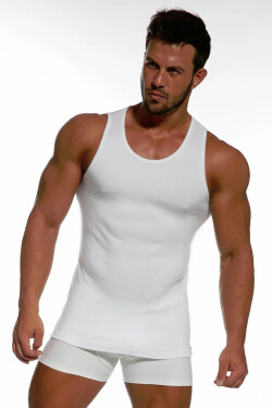 Pánska vesta AUTHENTIC 205 White - CORNETTE L bílá