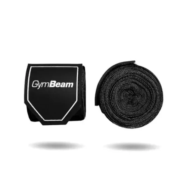 Boxerské bandáže 4 m - GymBeam (čierna) (87010-1-single_variant)
