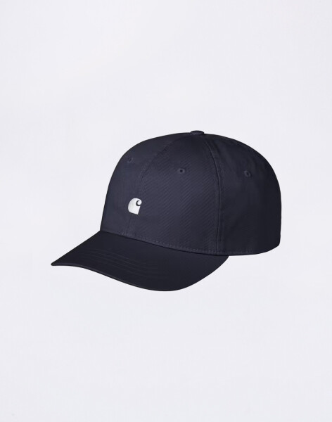 Carhartt WIP Madison Logo Cap Dark Navy/White