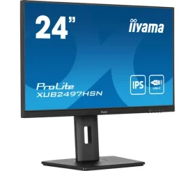24" IIYAMA ProLite XUB2497HSN-B2 čierna / IPS / 1920x1080 / 16:9 / 1ms / 1300:1 / 300cd / HDMI / DP / USB-C (XUB2497HSN-B2)