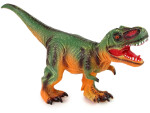 Mamido Veľký dinosaurus Tyrannosaurus Rex figúrka zelená a oranžová Zvuk: 60 cm Dĺžka