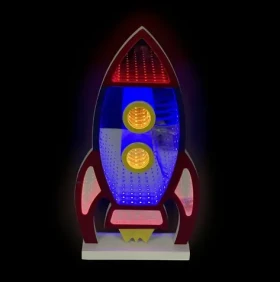 2Kids Toys LED NEON LIGHT lampička Raketa (2D98117)