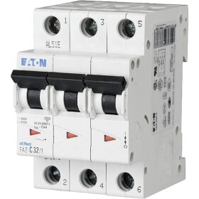 Eaton 278878 FAZ-C50/3 elektrický istič 50 A 400 V/AC; 278878