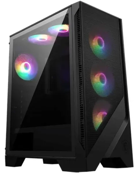 MSI MAG FORGE 120A AIRFLOW čierna / ATX / 2x USB 3.2 / bez zdroja / priehľadná bočnica (MAG FORGE 120A AIRFL)