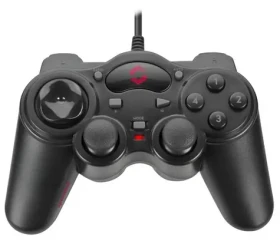 THUNDERSTRIKE Gamepad pre počítač čierna / USB-A / 1.7m (SL-6515-BK)