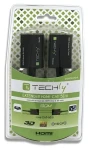 Techly 301153 čierna / Extender HDMI / UTP Cat5e / Cat6 / do 30 m / FullHD (301153)
