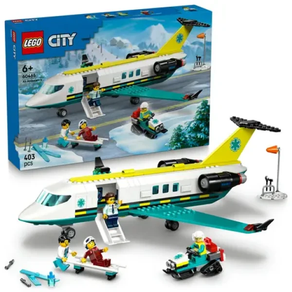 LEGO® City 60465 Lietadlo záchranárskej služby
