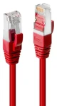 Lindy Cat6 S/FTP červený / Patch kábel / 10 m / RJ45-RJ45 / LSZH (45627)