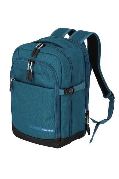 Batoh do lietadla 40x20x25 Travelite Kick Off Cabin Backpack Petrol