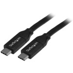 StarTech napájací kábel USB-C čierna / 5A / 4m (USB2C5C4M)