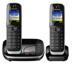 Panasonic KX-TGJ322GB čierna / Bezdrôtový telefón / DECT (KX-TGJ322GB)