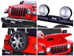 Mamido Detské elektrické autíčko Jeep Wrangler Rubicon 4x4 zelená