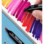 Iso Trade 14185 Súprava obojstranných fixiek 80 ks