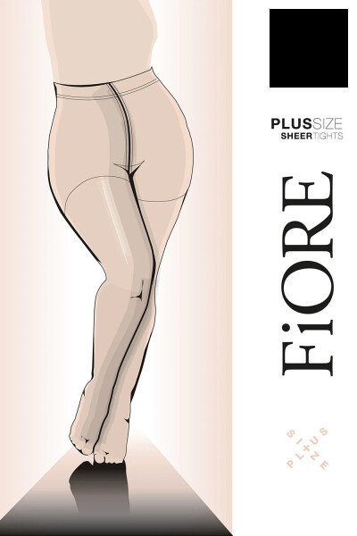 Fiore Plus Size 20 DEN C5120 farba:čierna 3-M