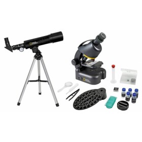 National Geographic Teleskop + Mikroskop teleskop zameriavacia achromatický Zväčšenie 18 do 60 x; 9118200