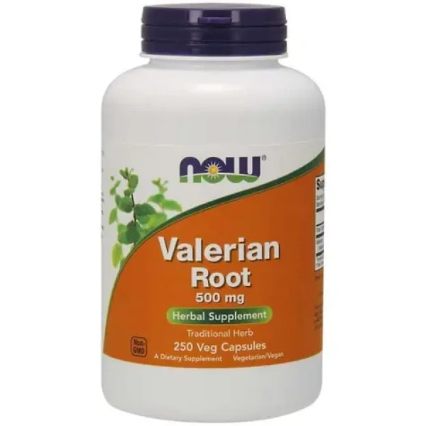 Valeriána lekárska 500 mg - NOW Foods (250 kaps.) (36934-2-250 caps)