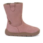 Dievčenské zimné barefoot čižmy ZERU TEX BOOT Dark Pink G3160257-3 - 27