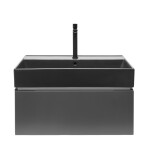 Kúpeľňová skrinka s umývadlom SAT Feel 80x30x46 cm antracit SATFEEL80ANTU3B SATFEEL80ANTU3B