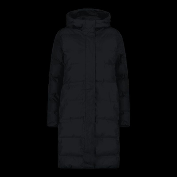 Dámska zimná bunda s kapucňou CMP zateplený nepremokavý kabát čierna (34K0096/U901) 46