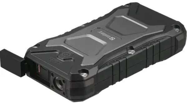 Sandberg Survivor Powerbank 20000mAh čierna / PD 30W / IP66 / 2x USB-C / 2x USB-C / bezdrôtová nabíjačka (420-92)