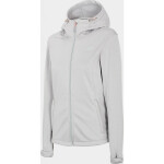 Dámska softshellová bunda NOSD4-SFD300 sivá - 4F XS
