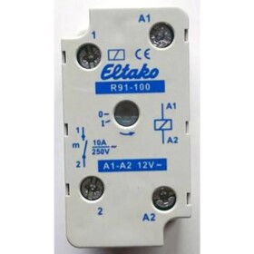 Eltako R91-100-12VAC spínacie relé, 12 V, 8 A, 1 spínací, 1 ks; 91100411