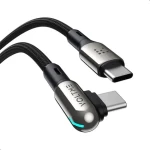 VOLTME Powerlink Stark Series CTC Kábel USB-C(M) 3A/60W 1.2m čierna / 2x USB-C(M) (C2069)
